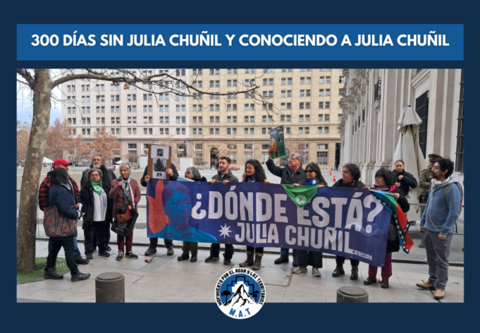 Julia Chuñil 17 MESES de su DESAPARICIÓN