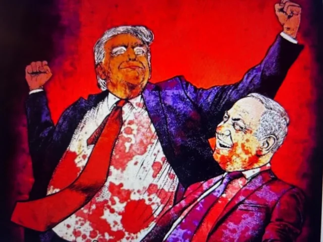 Trump Netanyahu sangre