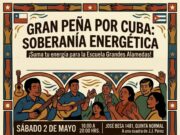 INVITACION A PEÑA Y PEDIDO DE COLABORACIÓN: SOLIDARIDAD CON CUBA