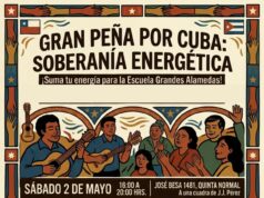 INVITACION A PEÑA Y PEDIDO DE COLABORACIÓN: SOLIDARIDAD CON CUBA
