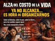 Chile – Alza del costo de la vida. Ya no alcanza, es hora de organizarnos
