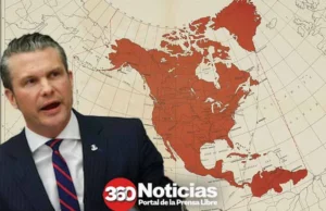 EEUU publica mapa donde extiende su territorio a la «Gran América del Norte»