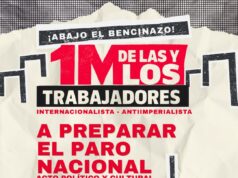 Invitacion a actividad por el 1º de mayo.