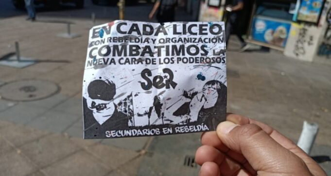 Chile – JORNADA DE PROTESTA CONTRA EL GOBIERNO ANTIPOPULAR Y LA EDUCACIÓN DE MERCADO – MIÉRCOLES 29 DE ABRIL