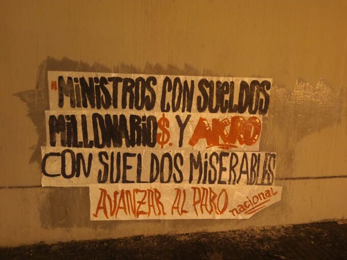 Chile – Es necesario organizar y coordinar la luchas hacia un Paro Nacional