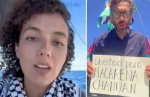 Macarena Chahuan, periodista fue secuestrada por fuerzas israelíes en aguas internacionales