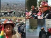 BOLIVIA – TOMADA POR TRABAJADORES Y LOS MINEROS