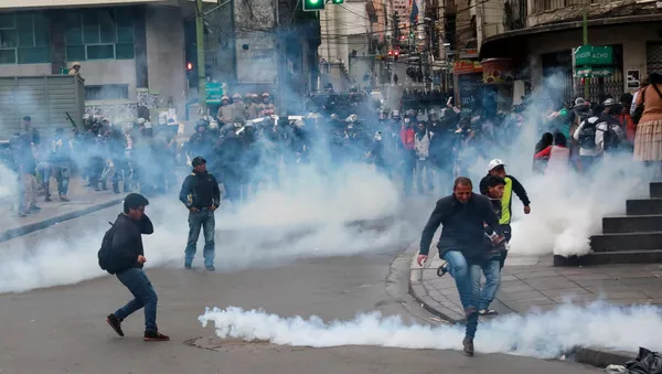 Protestas en Bolivia