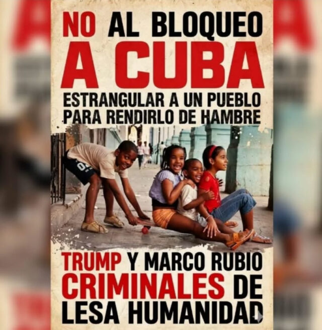 bloqueo a Cuba