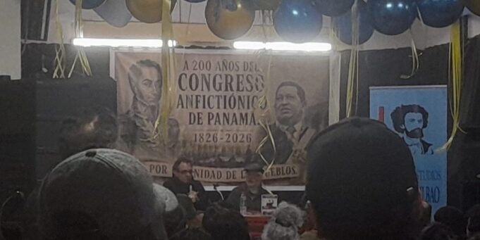 Chile – Conmemoran los 200 años del Congreso Anfictiónico de Panama con charla de Néstor Kohan