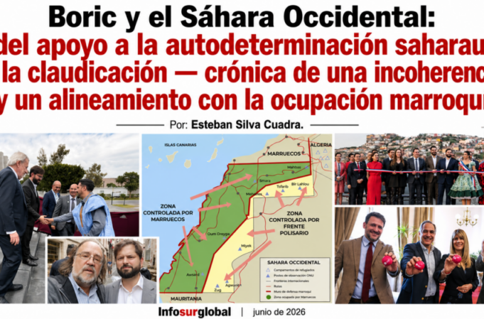 Boric y el Sáhara Occidental: del apoyo a la autodeterminación saharaui a la claudicación. Por Esteban Silva Cuadra