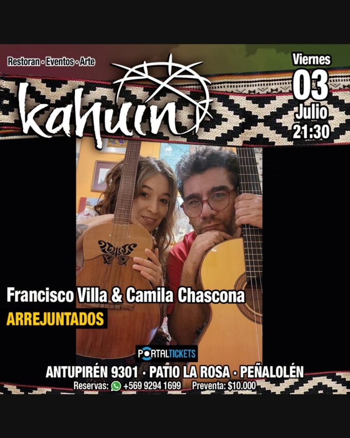 Francisco Villa y Camila Chascona «A R R E J U N T A D O S»