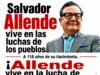 Salvador Allende vive en las luchas de los pueblos