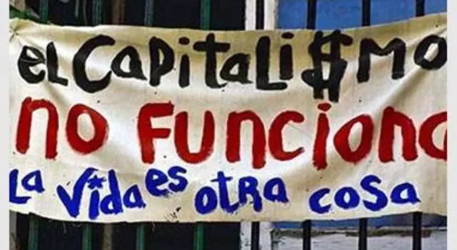 Columna de Celso Calfullan: «El capitalismo no funciona, ya no sirve»