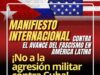 Contra el avance del fascismo en América Latina. Manifiesto internacional