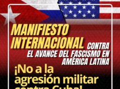 Contra el avance del fascismo en América Latina. Manifiesto internacional