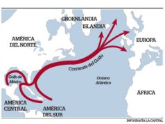 El cambio en la Corriente del Golfo es la primera señal de alarma ante el colapso de la circulación atlántica