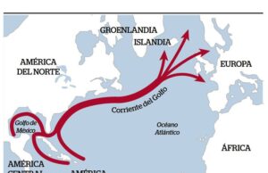 El cambio en la Corriente del Golfo es la primera señal de alarma ante el colapso de la circulación atlántica