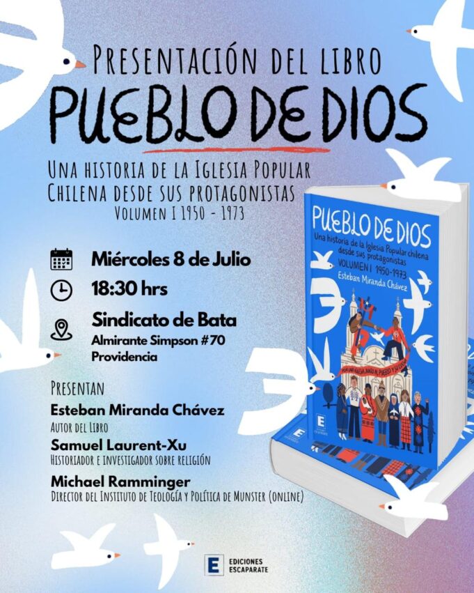 Lanzamiento de libro PUEBLO DE DIOS