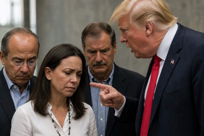 Trump deja tirada a María Corina Machado
