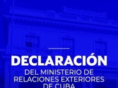 Cuba – Enérgico rechazo a nueva campaña calumniosa del Departamento de Estado