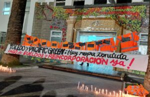 Chile – Pacific Green: 730 trabajadores en la calle con sueldos impagos