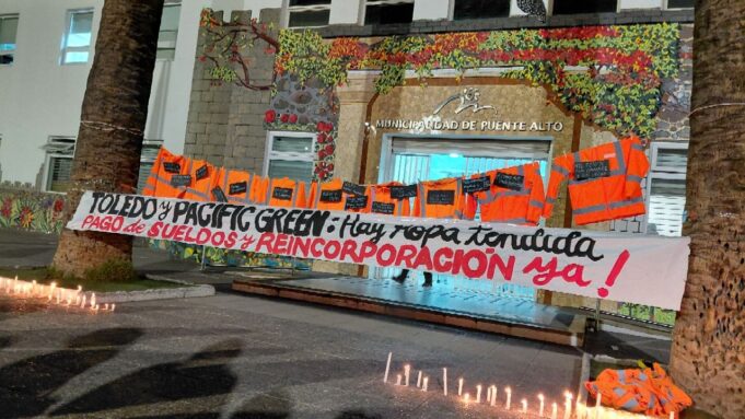 Chile – Pacific Green: 730 trabajadores en la calle con sueldos impagos