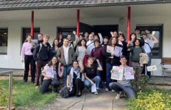 Alemania – Asamblea juvenil y estudiantil contra la guerra celebrada en Colonia