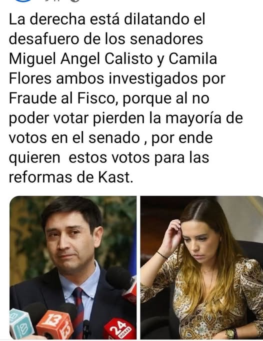 senadores desaforados