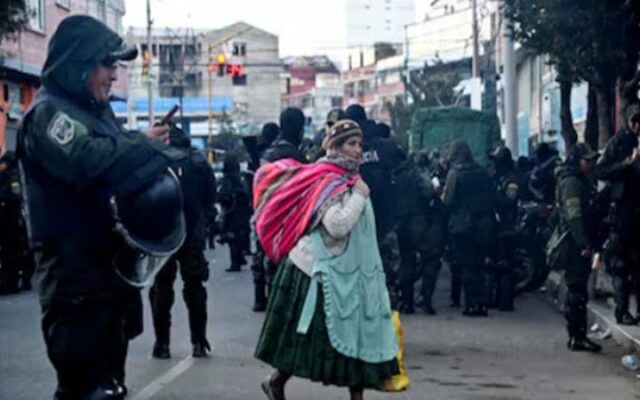 Bolivia estado de sitio