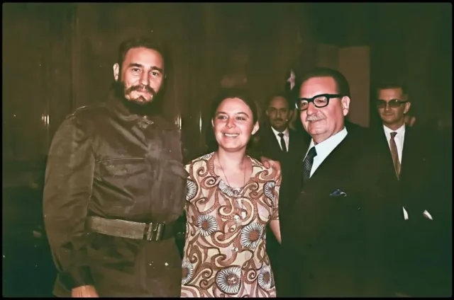 Fidel en Chile