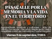 Chile – Santiago norte 11 de Septiembre pasacalles