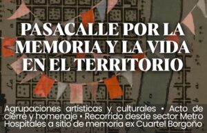Chile – Santiago norte 11 de Septiembre pasacalles
