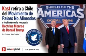 Kast retira a Chile del Movimiento de Países No Alineados y lo alinea con la renovada Doctrina Monroe de Donald Trump. Por Esteban Silva Cuadra