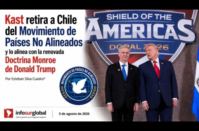 Kast retira a Chile del Movimiento de Países No Alineados y lo alinea con la renovada Doctrina Monroe de Donald Trump. Por Esteban Silva Cuadra