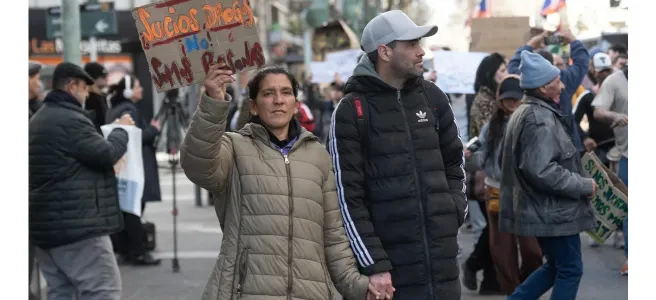 Uruguay – Personas en situación de calle marcharon contra “la indiferencia y la invisibilidad”