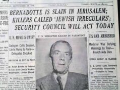 EL ASESINATO DEL CONDE FOLKE BERNADOTTE EN JERUSALÉN A MANOS DEL GRUPO ARMADO ISRAELÍ «LEHI»