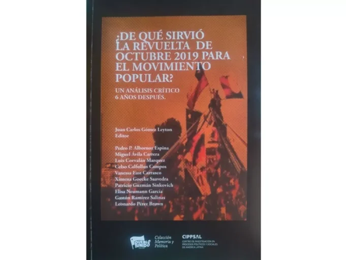 Reseña del libro ¿De qué sirvió la revuelta de octubre 2019 para el movimiento popular?