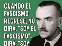 Cuando el fascismo regrese, lo hará en nombre de la libertad