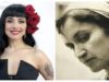 Mon Laferte frente y Violeta Parra