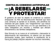 Chile – CONTRA EL GOBIERNO ANTIPOPULAR ¡A REBELARSE Y PROTESTAR!
