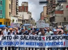 Venezuela – Trabajadores marchan para exigir salarios y pensiones dignas