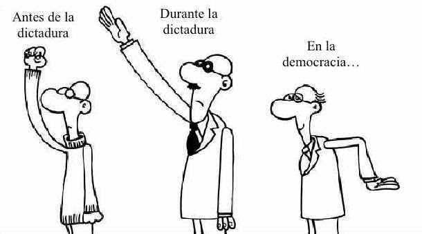 antes durante después de la dictadura