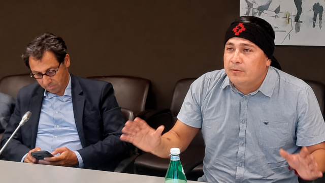 medalla a Llaitul