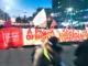 Protestas de estudiantes y trabajadores salen al paso del Trump-Foro de Madrid que se realiza en Chile