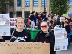 ¡Contra Macron y sus políticas capitalistas! ¡Estudiantes de primaria, universitarios y trabajadores podemos cambiar la situación!