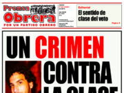 16 años del asesinato de Mariano Ferreyra!