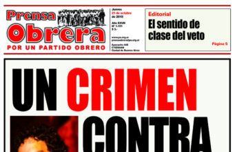 16 años del asesinato de Mariano Ferreyra!