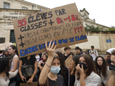 Más de 250.000 personas participan en las protestas estudiantiles en Francia