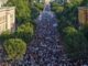 ALBANIA LOS JÓVENES AL BORDE DE TOMAR LA CAPITAL TIRANA
